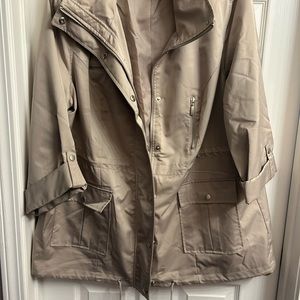 STYLE & CO Windbreaker Jacket Pluy Size 20